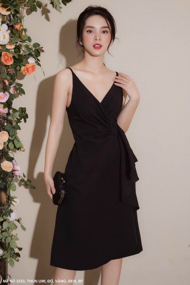 Đầm Hai Dây Cổ Tim - DN2333